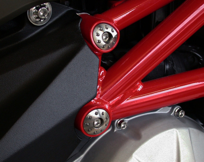 Motocorse Billet Titanium Frame Plug Kit for MV Agusta 3 cylinder Models Motocorse Billet Titanium Frame Plug Kit for MV Agusta 3 cylinder Models